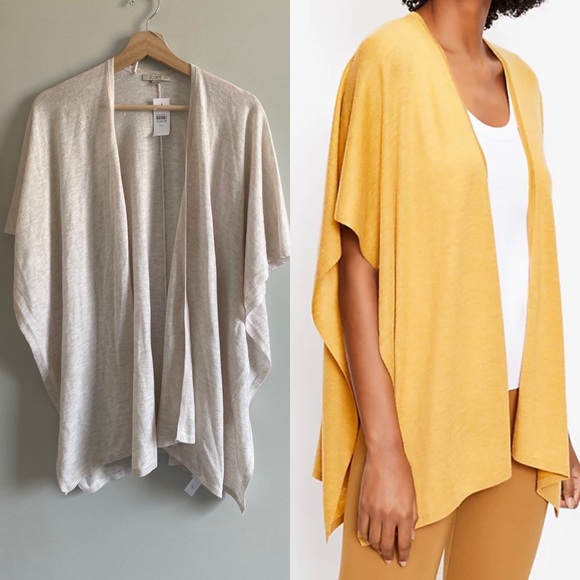 Loft travel sweater wrap Sz M/L beige NWT - Picture 1 of 6